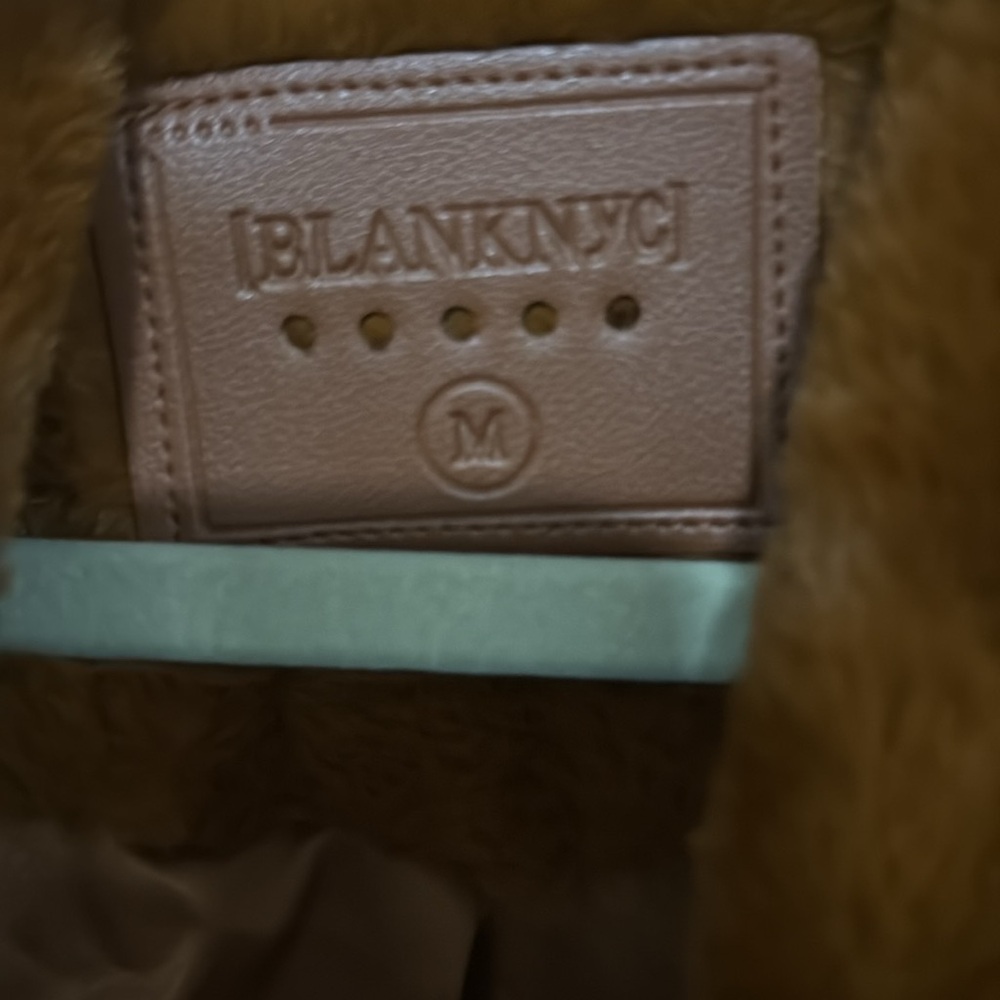 BlankNYC faux fur jacket, size medium - Picture 3 of 5